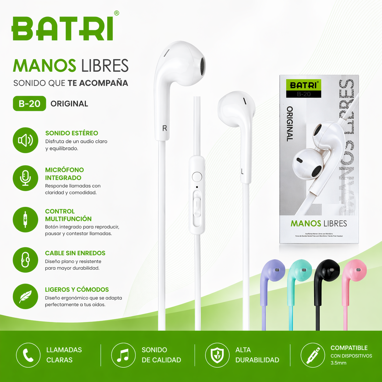 🎧 Manos Libres B10