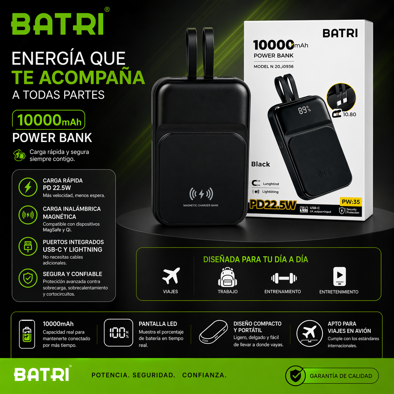 🔋 Power Bank con MagSafe