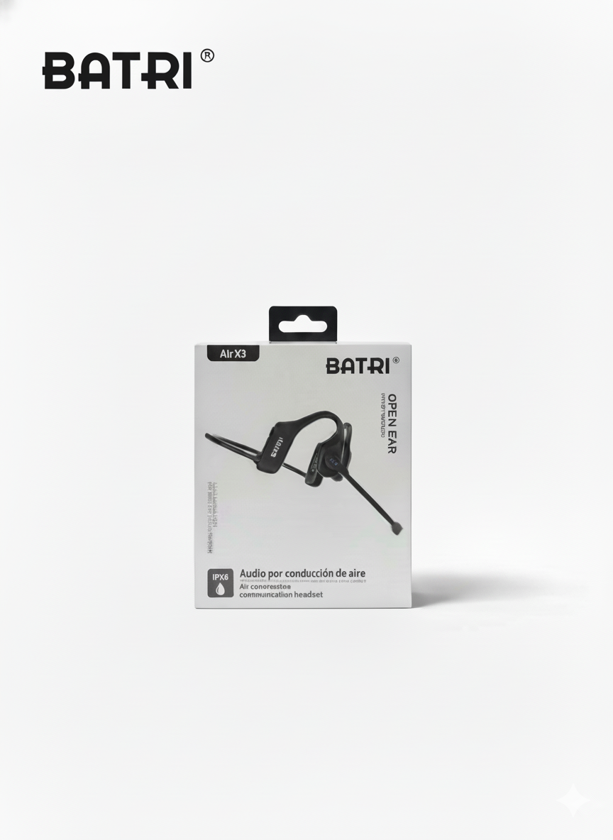 🎧 Audífono inalámbrico 100% de conducción ósea con micrófono externo 🎙️