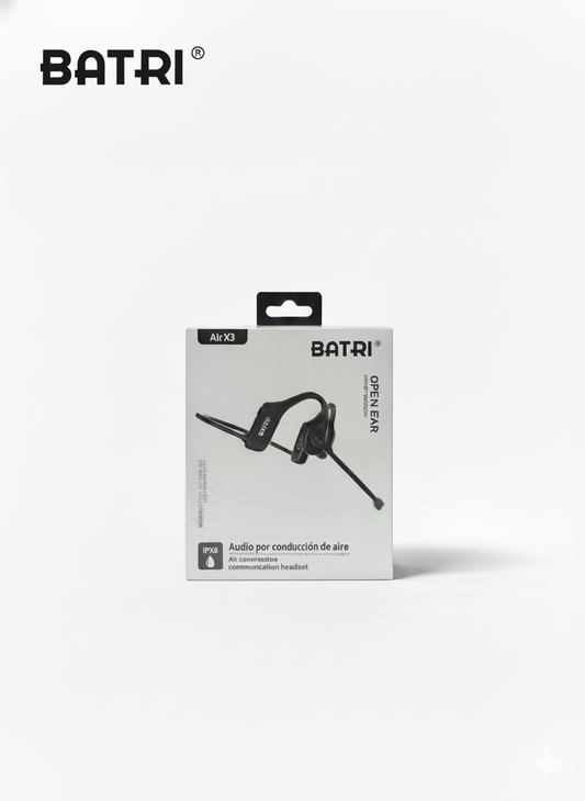 🎧 Audífono inalámbrico 100% de conducción ósea con micrófono externo 🎙️