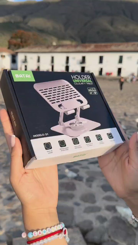 📱✨ HOLDER UNIVERSAL PARA CELULAR Y TABLET 💪🖐️💻