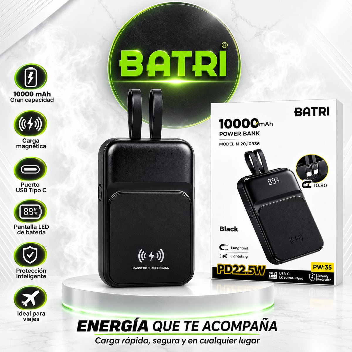 🔋 Power Bank con MagSafe