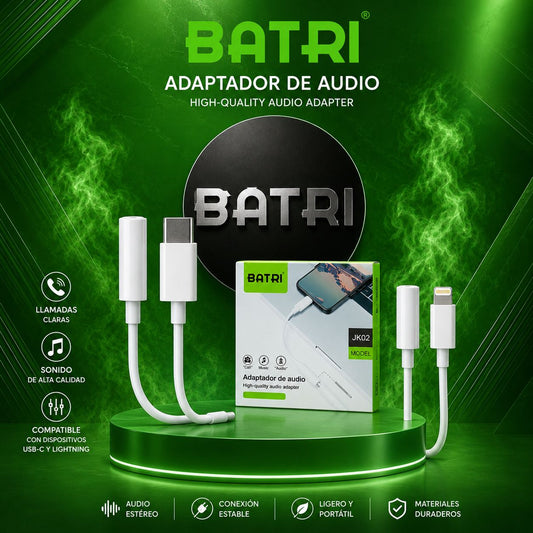 ADAPTADOR DE AUDIO (DIRECTO) 🎧🔌